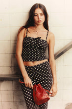 Load image into Gallery viewer, Tie Cami - Espresso Dot