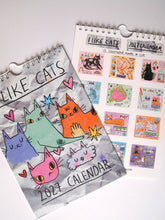 Load image into Gallery viewer, I Like Cats 2027 Wall Calendar