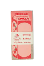 Load image into Gallery viewer, Strawberry Milk Risograph Notepad