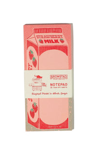 Strawberry Milk Risograph Notepad