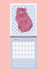 Meow Monthly 2026 Calendar