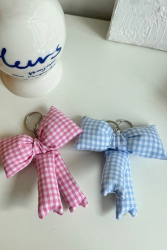 Puffy Bow Bag Charm