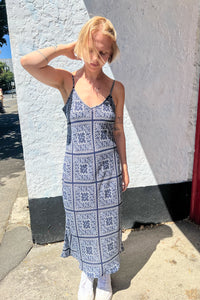 Montana Paisley Slip Dress