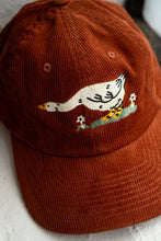 Load image into Gallery viewer, Goose Reaching Corduroy Dad Hat