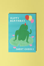 Load image into Gallery viewer, Sweet Cheeks Frog Birthday Card