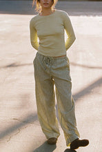 Load image into Gallery viewer, Laundered Stripe Pant - Lime Stripe