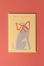 Load image into Gallery viewer, Whippet Birthday Card