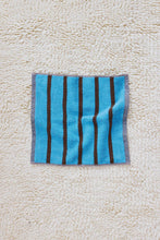 Load image into Gallery viewer, Heron Stripe Cotton Terry Washcloth