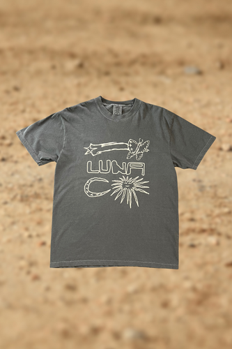 LUNA Objects with Meaning Tee - Washed Charcoal