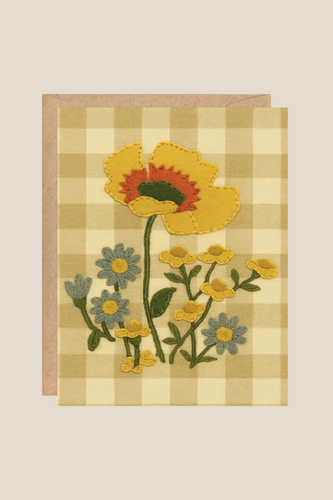 Garden Flowers Greeting Card