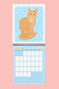 Meow Monthly 2026 Calendar