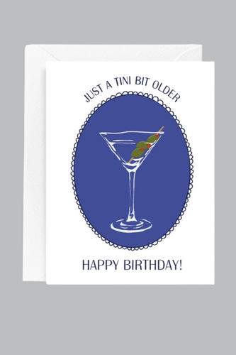 Tini Bit Older Birthday Card