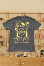 Load image into Gallery viewer, LUNA Objects with Meaning Tee - Washed Charcoal
