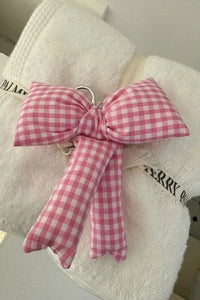 Puffy Bow Bag Charm