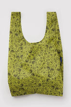 Load image into Gallery viewer, Standard Baggu - Chartreuse Paisley
