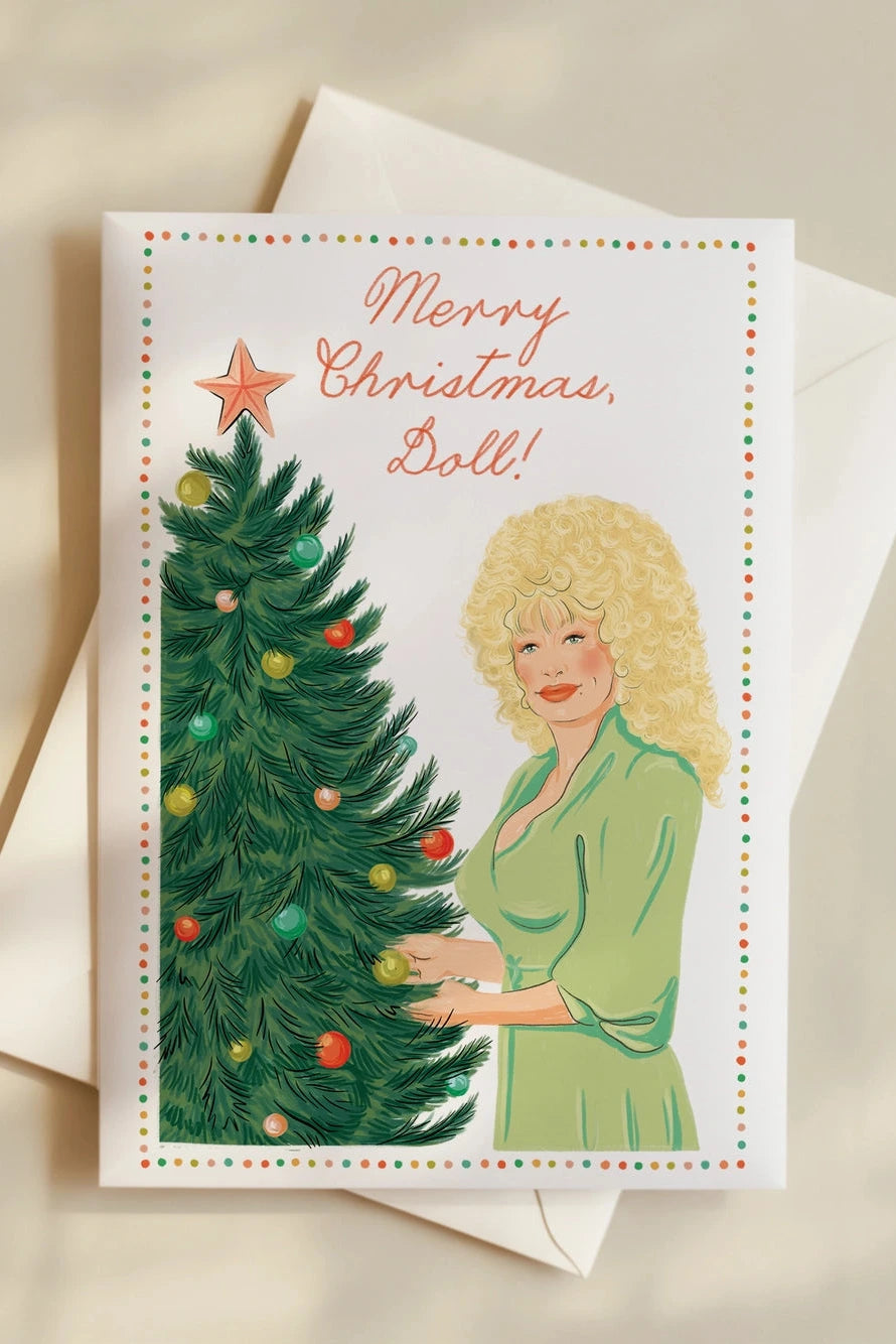 Dolly Parton Christmas Card