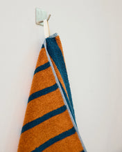 Load image into Gallery viewer, Warbler Stripe Cotton Terry Hand Towel