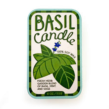Load image into Gallery viewer, Basil Tin Candle