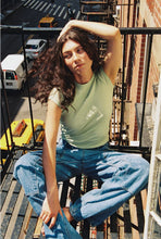 Load image into Gallery viewer, Bebe Organic Tee - Pistachio