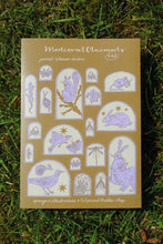 Load image into Gallery viewer, Medieval Animals A6 Sticker Sheet for Journals