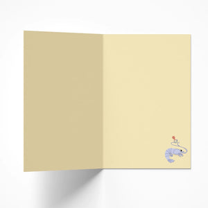 Little Prawn New Baby Card