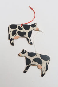 Ceramic Ornament - Cow