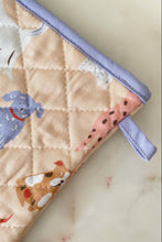 Load image into Gallery viewer, Cotton Oven Mitt + Pot Holder Set - Dogs