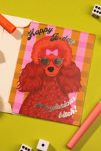 Load image into Gallery viewer, Birthday Poodle Card