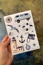 Load image into Gallery viewer, Coastal Summer Sticker Sheet