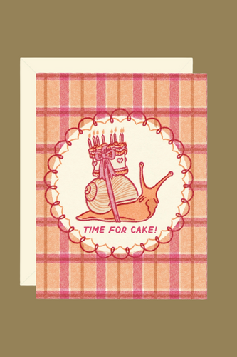 Time For Cake Birthday Card