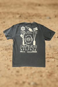 LUNA Objects with Meaning Tee - Washed Charcoal