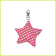 Load image into Gallery viewer, Upcycled Star Bag Charms/Keychains
