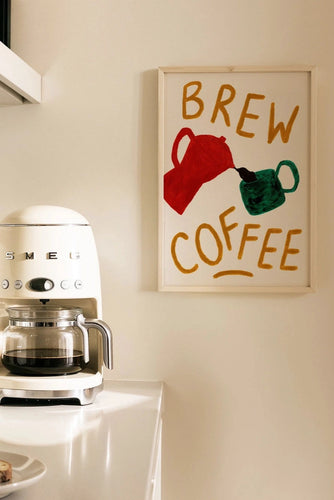Brew Coffee Print
