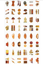 Load image into Gallery viewer, Mini Sticker Pack - Vintage Objects