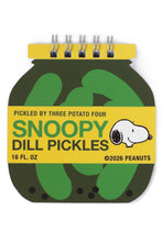 Load image into Gallery viewer, Snoopy Pickle Jar Mini Notebook