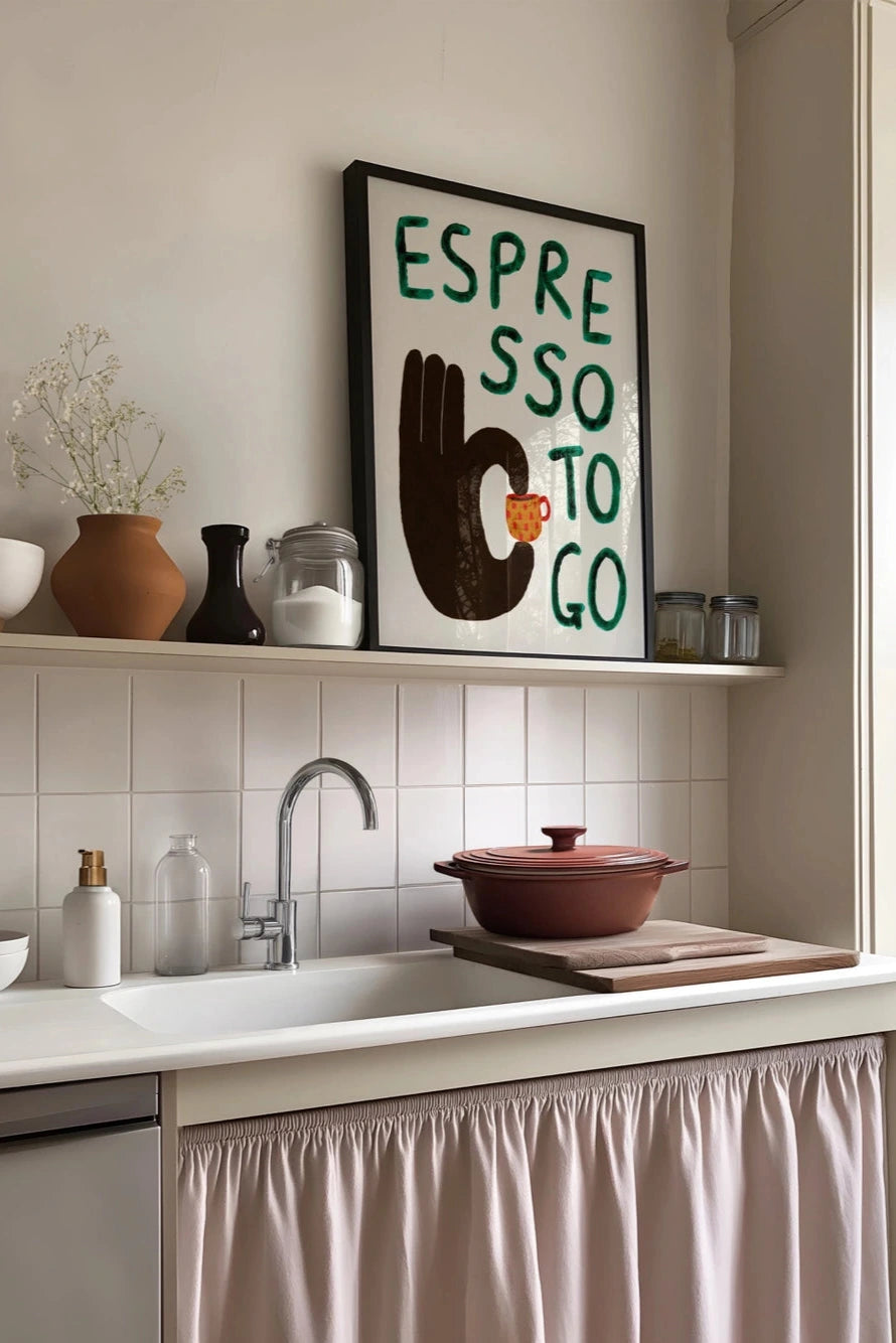 Espresso To Go Print