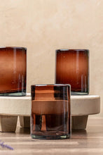 Load image into Gallery viewer, Handblown Double Old Fashioned Glassware - Tamarind