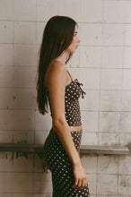 Load image into Gallery viewer, Tie Cami - Espresso Dot
