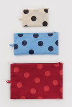 Load image into Gallery viewer, Flat Pouch Set - Polka Dot Mix