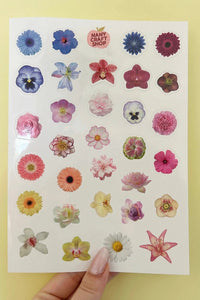 Flower Sticker Sheet