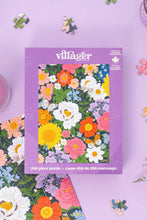 Load image into Gallery viewer, Midnight Blooms 500-Piece Puzzle