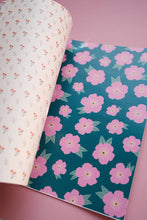 Load image into Gallery viewer, Floral Scrapbook Paper Booklet