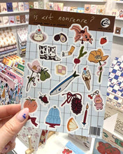 Load image into Gallery viewer, Is Art Nonsense? A6 Sticker Sheet