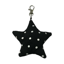 Load image into Gallery viewer, Upcycled Star Bag Charms/Keychains