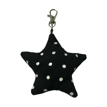 Load image into Gallery viewer, Upcycled Star Bag Charms/Keychains