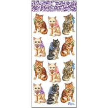 Load image into Gallery viewer, Sticker Sheet - Cranky Cats