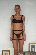 Load image into Gallery viewer, Eleanor Thong - Black