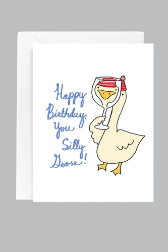 Silly Goose Birthday Card