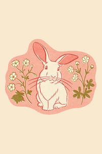 Bunny Sticker