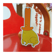 Load image into Gallery viewer, Cowboy Frog Sticker